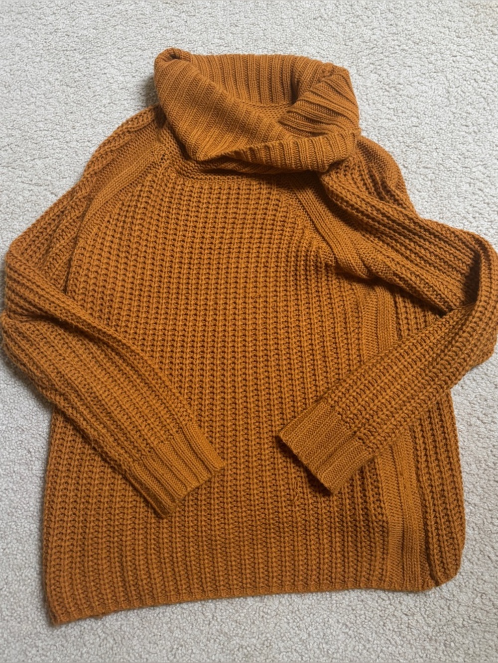 Charlotte Russe Women's Chunky Turtleneck Sweater - Mustard
